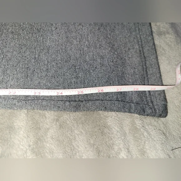 Champion Men's Gray Sweatpants with Drawstring - Picture 6 of 7